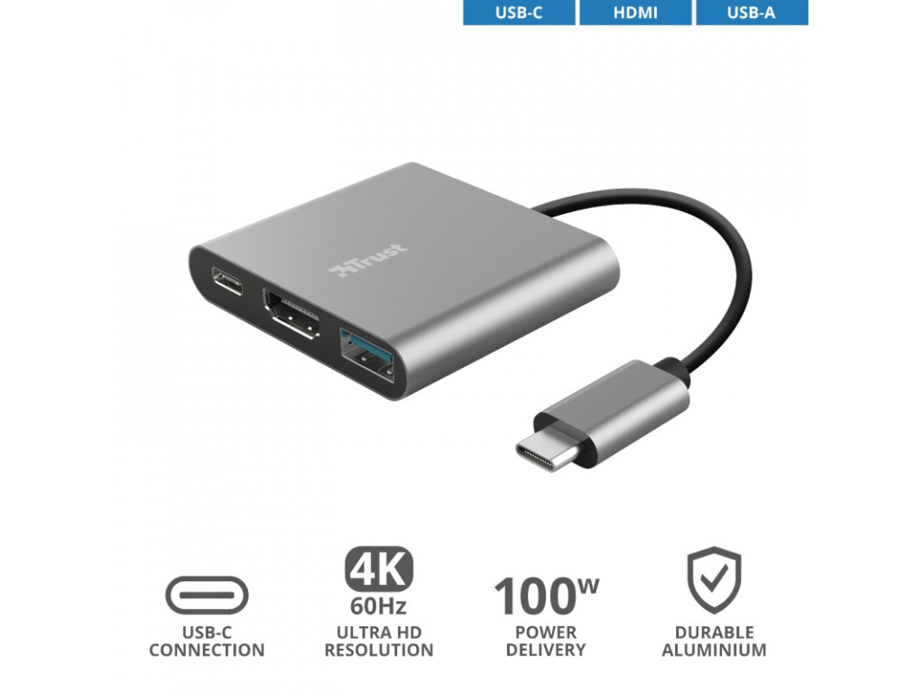 Адаптер TRUST Dalyx 3-IN-1 USB-C Adapter 2827_20.jpg