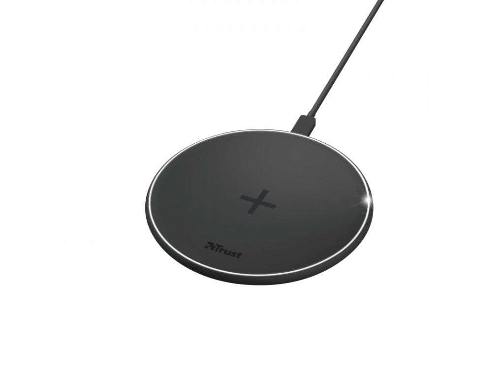 Зарядно устройство TRUST Qylo Fast Wireless Charging Pad Black 2838.jpg