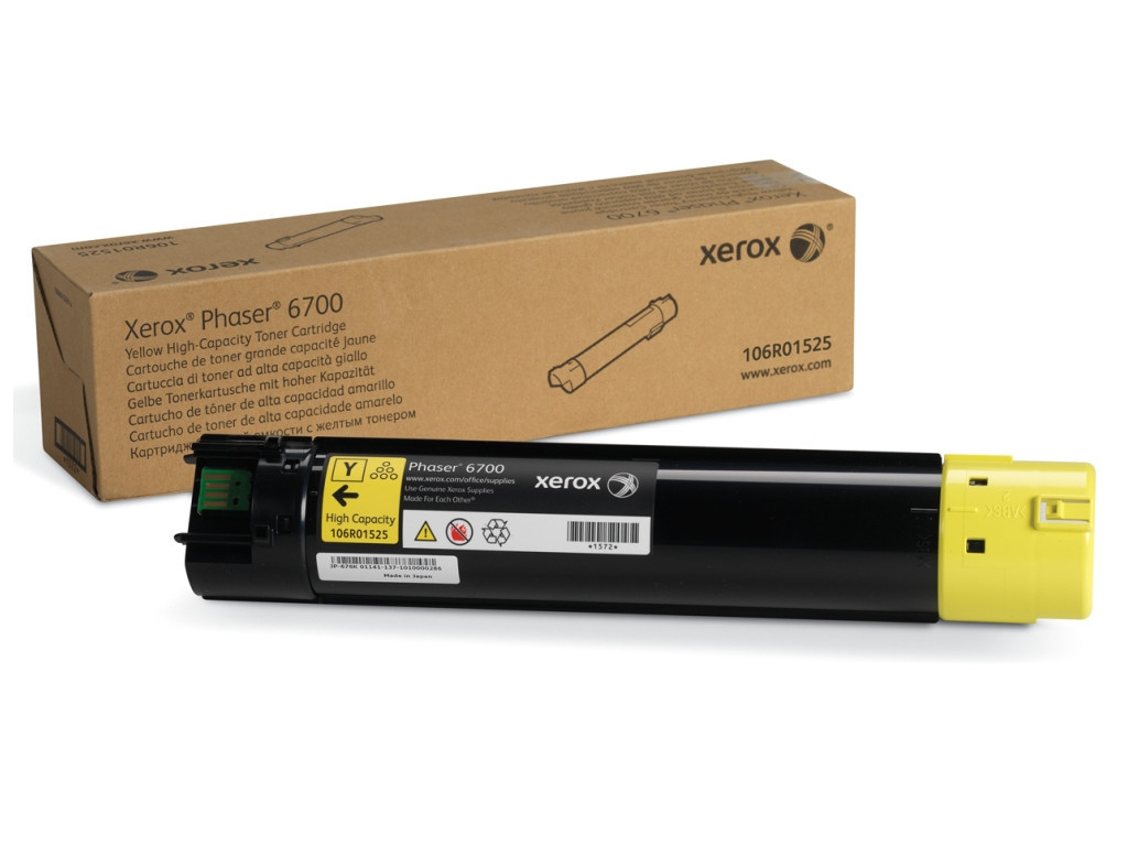 Консуматив Xerox Phaser 6700 Yellow High Capacity Toner Cartridge 13845.jpg